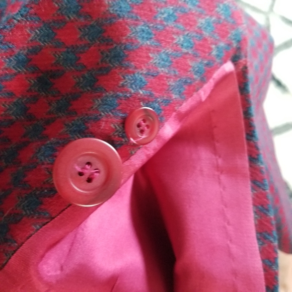 Pendelton Vintage Plaid Wool Blazer 8 - Picture 5 of 7